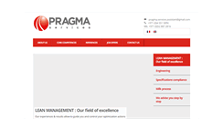 Desktop Screenshot of pragma-services.eu